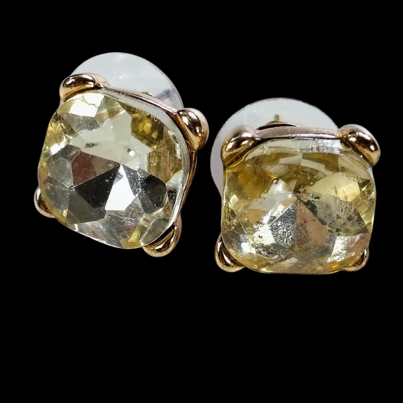 Crystal Accents Cluster Earrings with - Picture 5 of 14